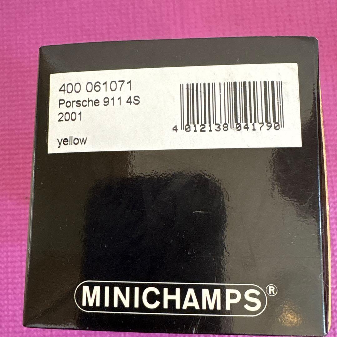 【絶版希少カラー】Porsche 911 4S 1/43 スピードイエロー