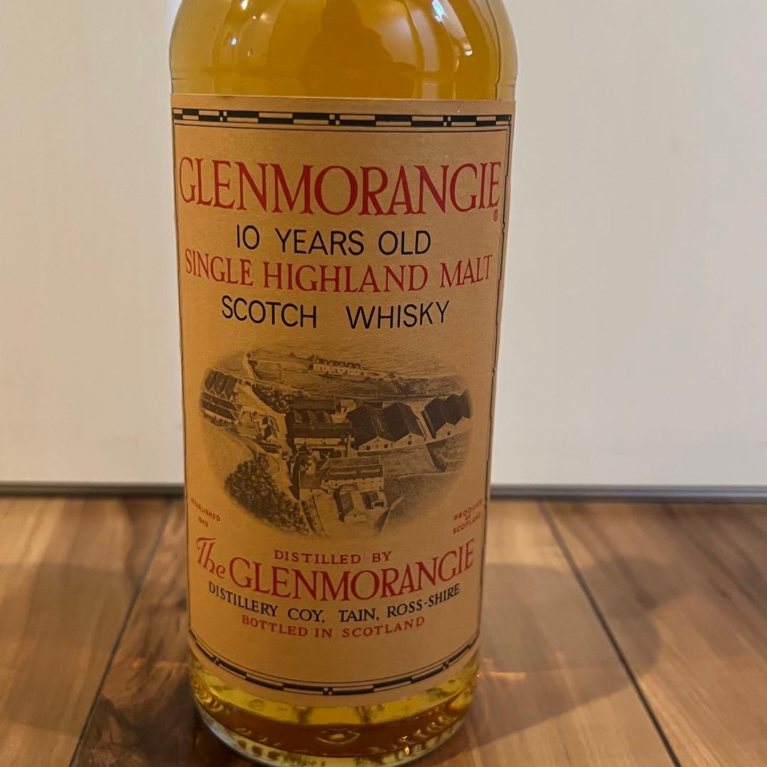 グレンモーレンジィ 10年 旧ボトル シングルモルト 古酒 木箱付き
