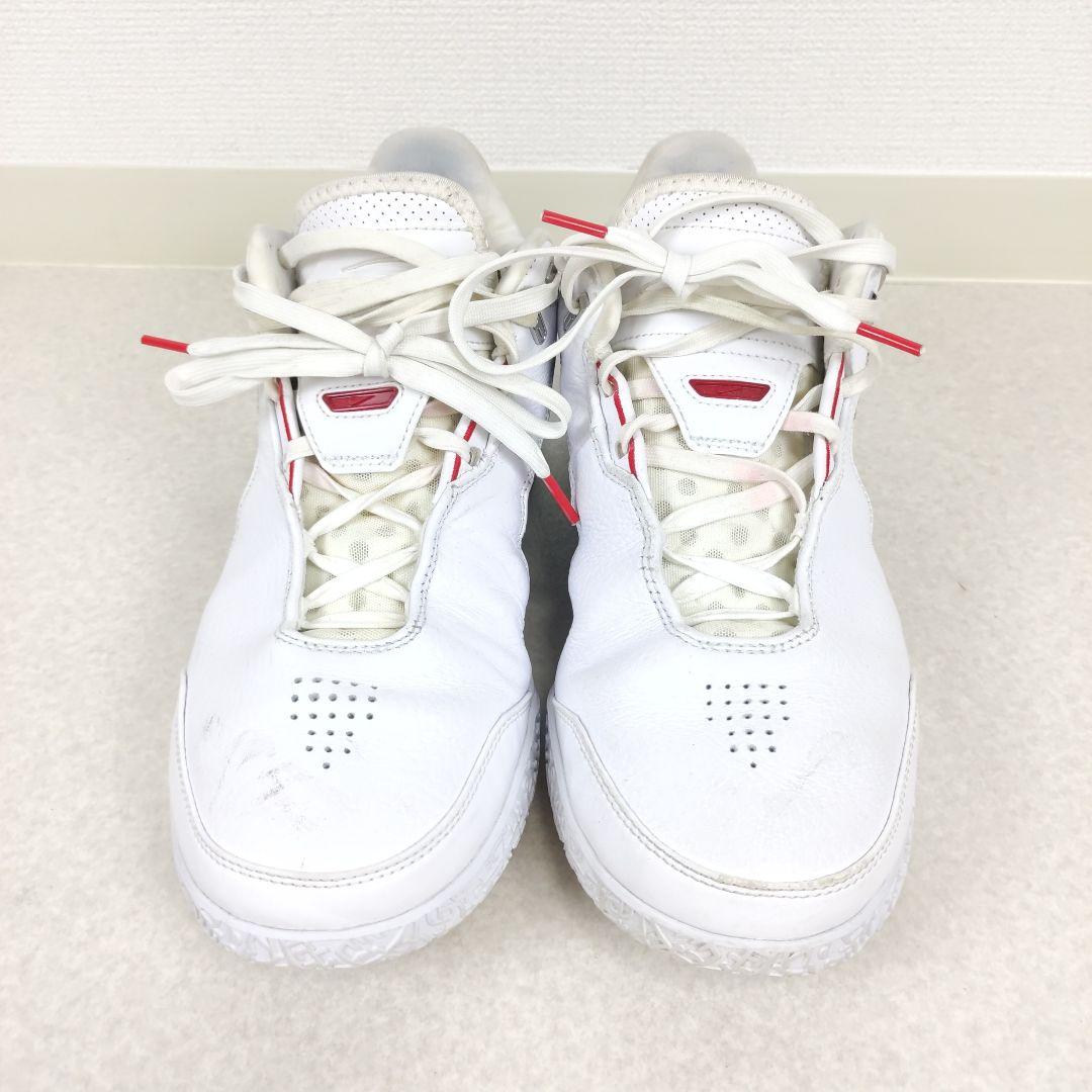 ナイキ レブロン NXXT Gen 28cm バッシュ 白 赤 XDRソール