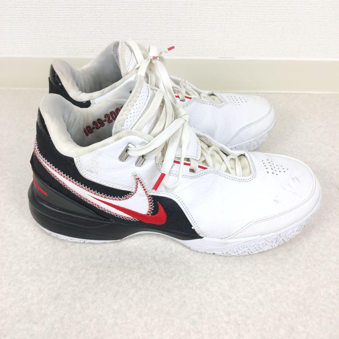 ナイキ レブロン NXXT Gen 28cm バッシュ 白 赤 XDRソール