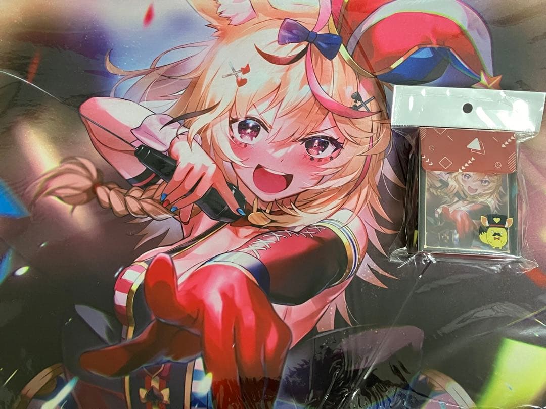 ぱる家　ホロライブ　プレイマット　スリーブ　カードケース　尾丸ポルカ
