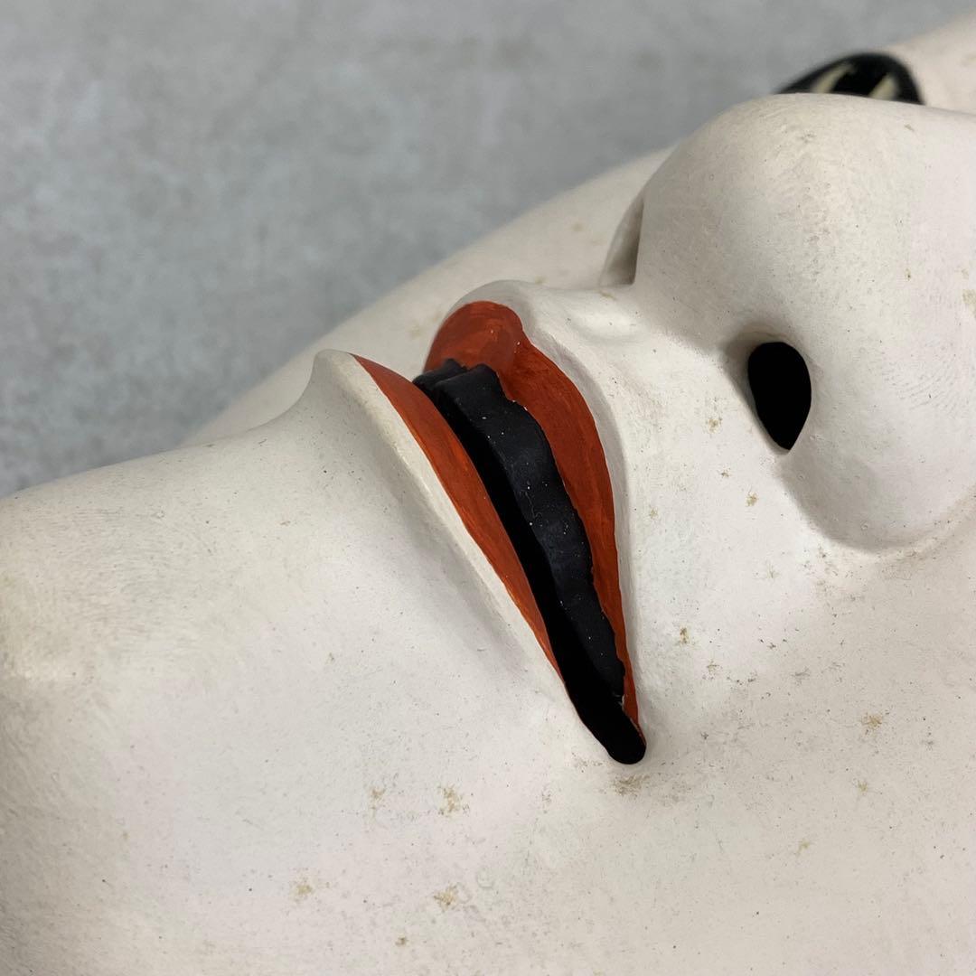 能面 小面 沖田正龍 共箱 伝統工芸 能面師 能楽の面