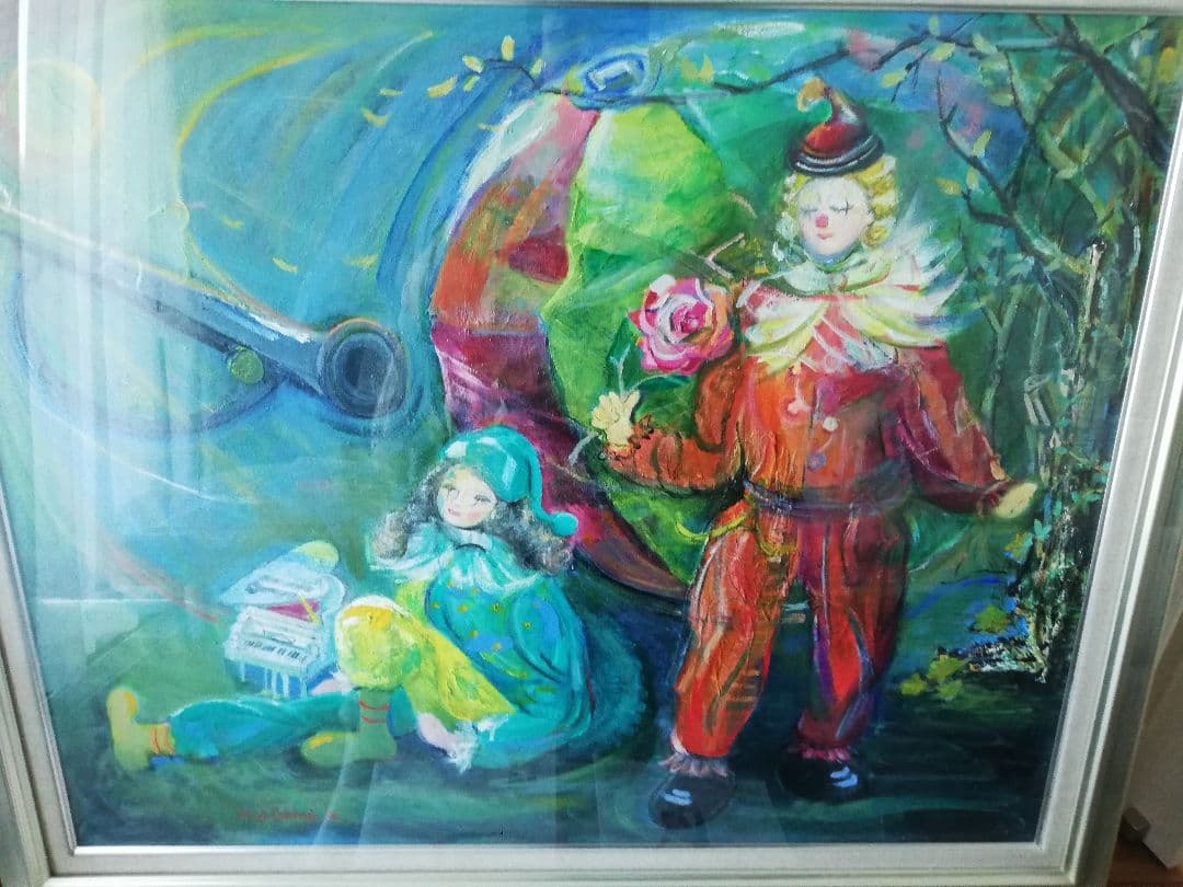 油絵（画家のひとみさんが描いた物）