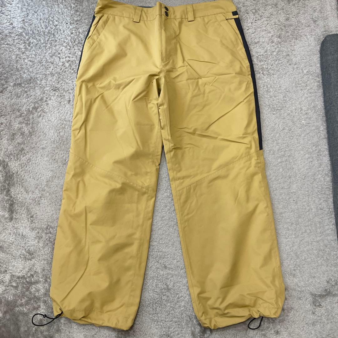 SANTA CRUZ スノーボードパンツ イエロー
