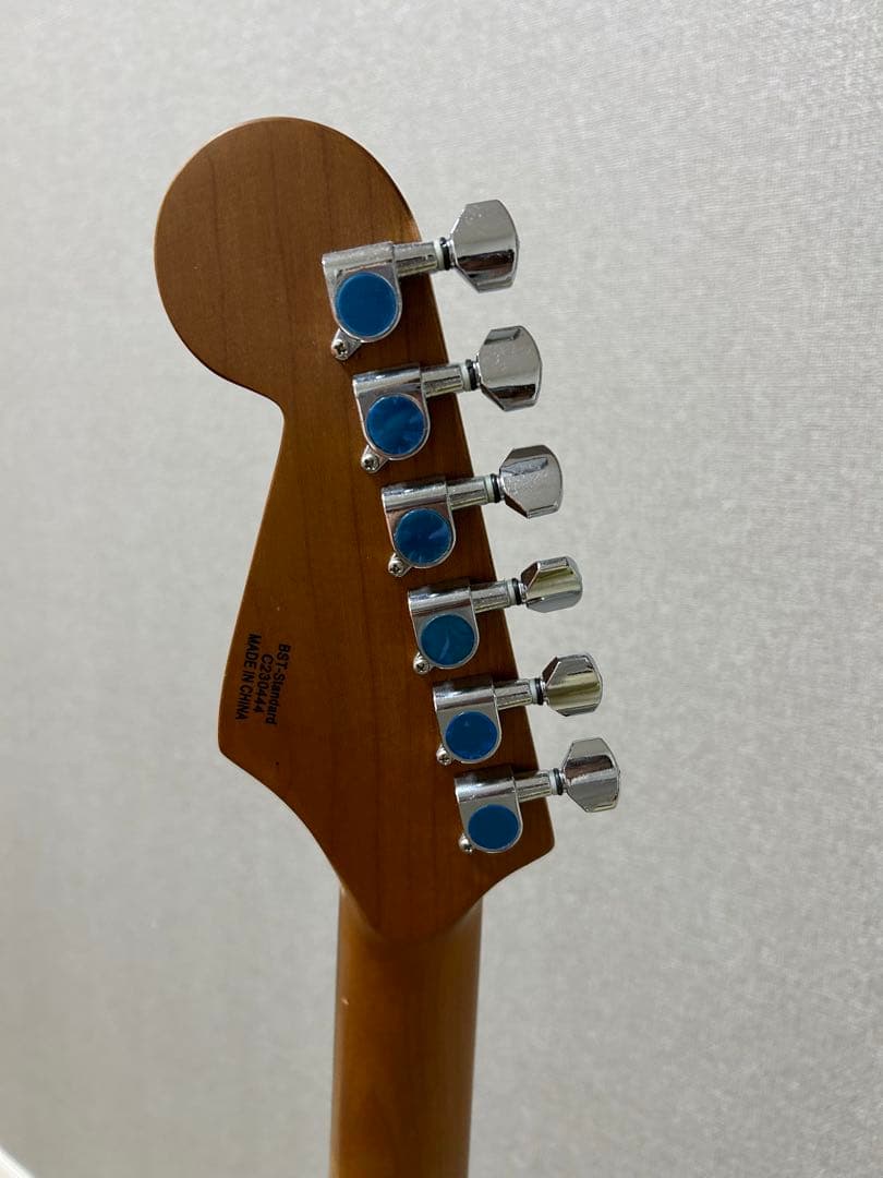 BUSKER'S バスカーズ　エレキギター ストラト　ミントグリーン