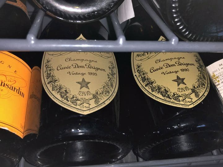 ドンペリニヨン1990年！あたり年！セラー保管！記念日に！