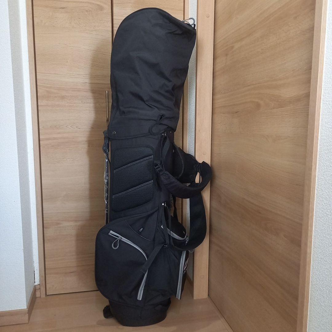 【新品未使用】LOVACE　14分割　スタンドキャディバッグ　ブラック