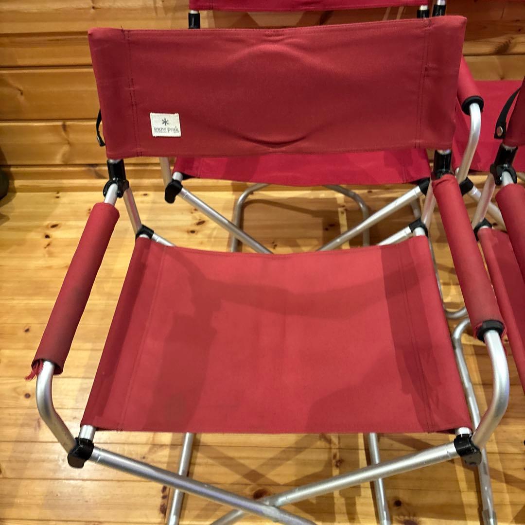 スノーピークFDワイドチェアRD4脚