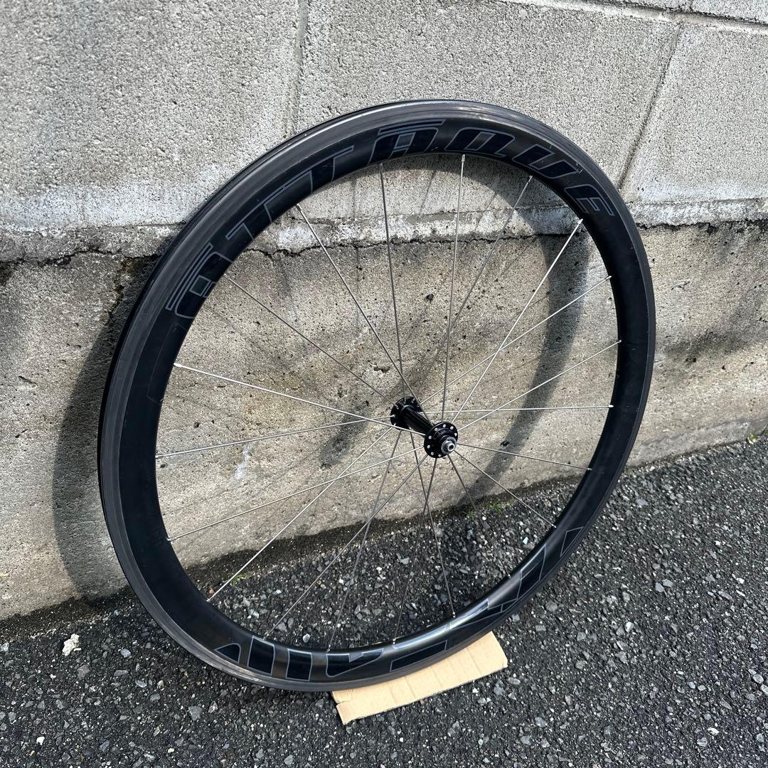 ピストバイク　カーボン　クリンチャー　ホイールセット　ATTAQUE 700c