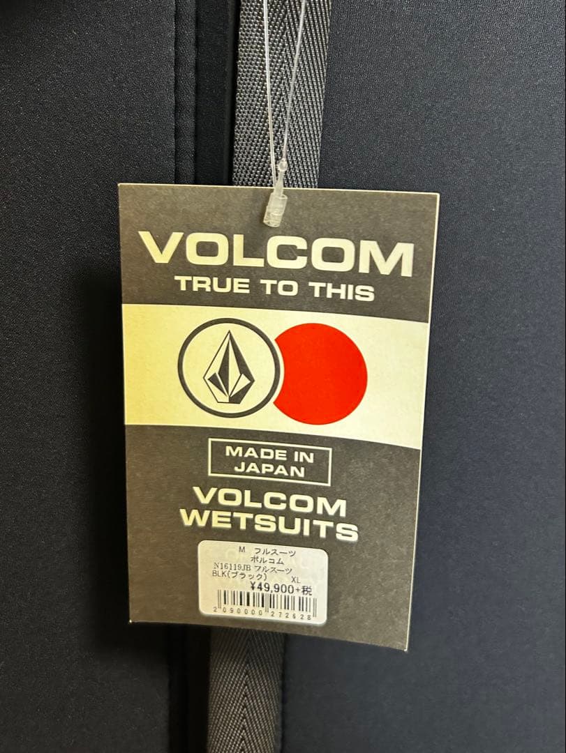 【新品・未使用】VOLCOM フルスーツ ウェットスーツ XLサイズ ブラック