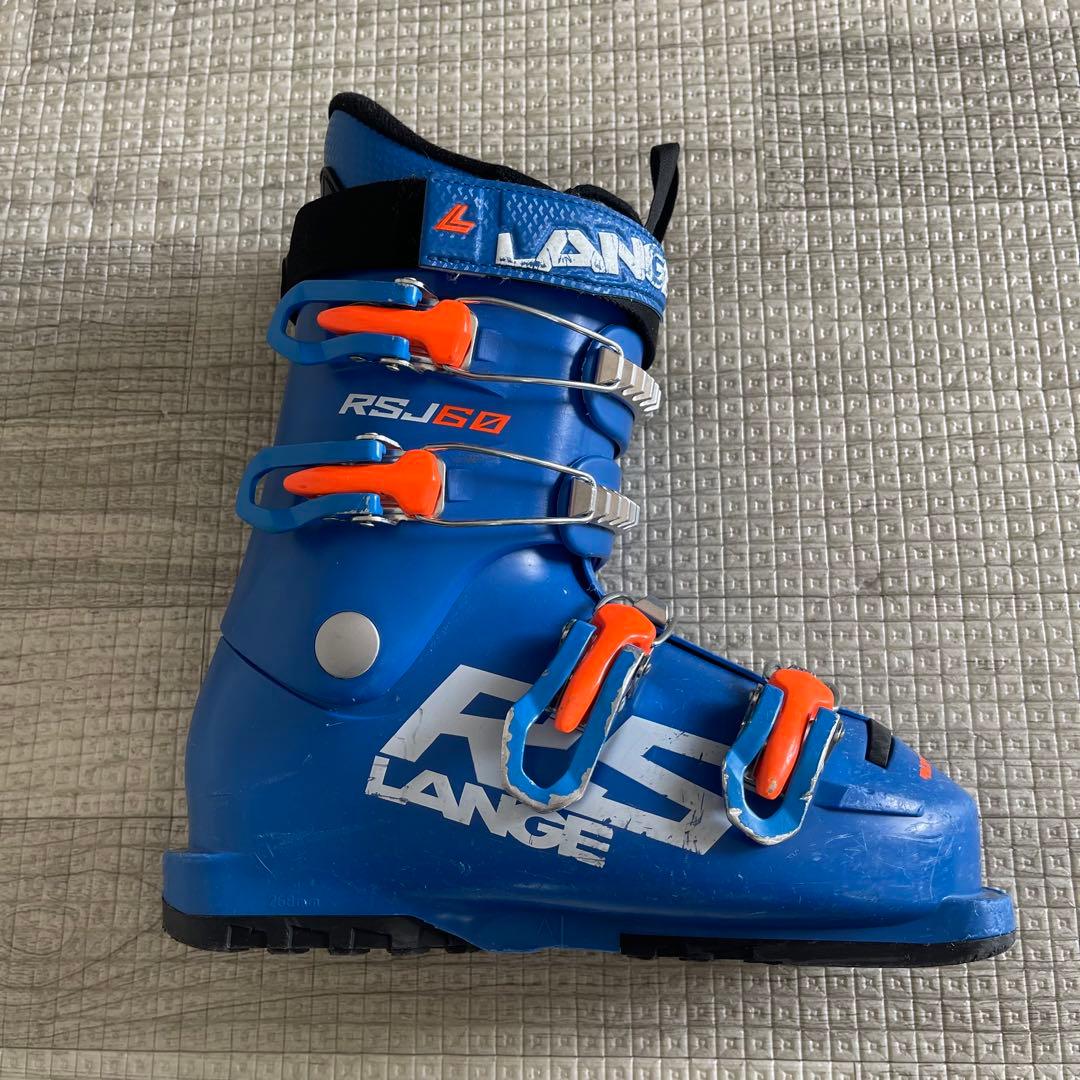 LANGEラングジュニア スキーブーツ RSJ60 ＋ シダス インソール付き