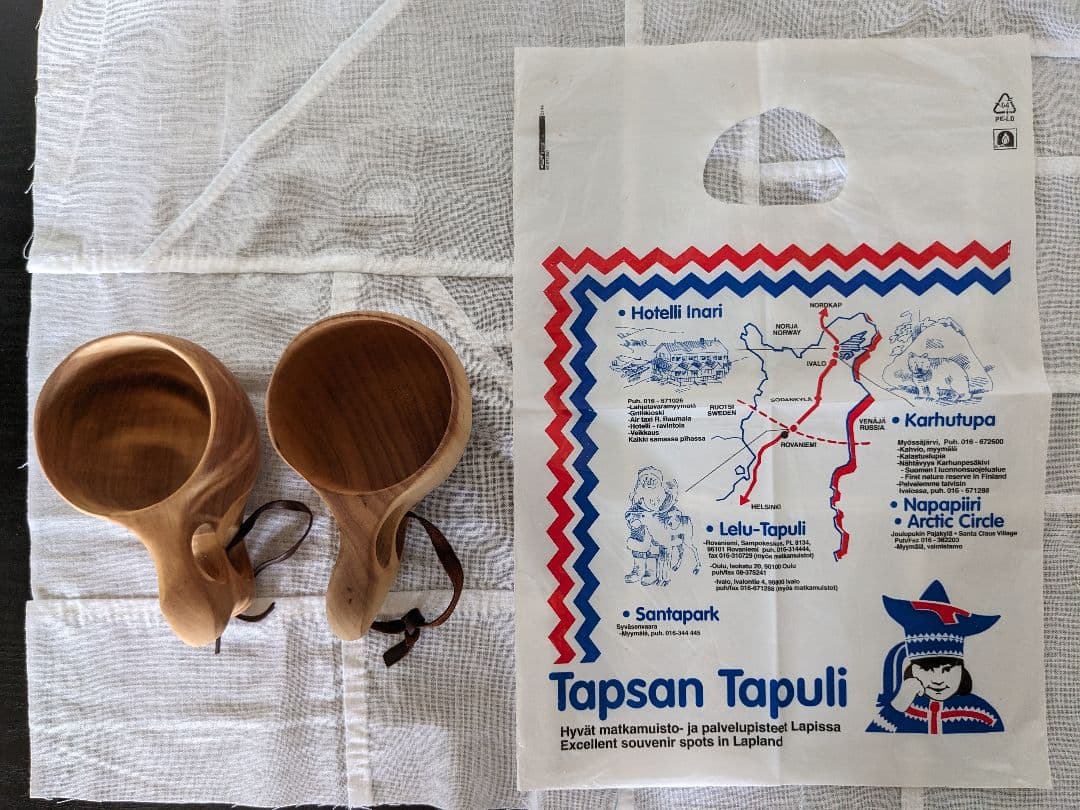 ククサ　ククサカップ　フィンランド　2個セット　北欧　コイブマー社?