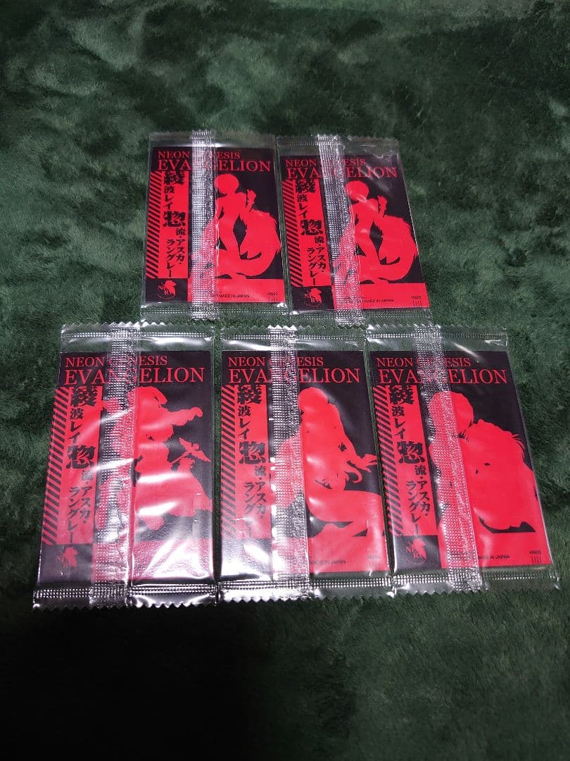 希少品 chap.1&2&3のみ 内袋未開封 エヴァンゲリオンウェハースカード