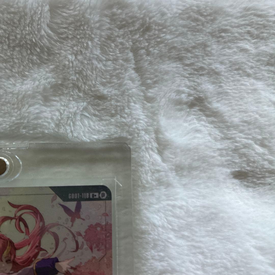 ガンダムカードゲーム【未使用】溢れる慈愛 β版 パラレル U+ G001-118