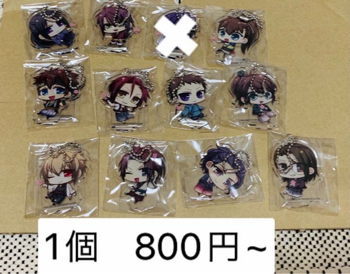 薄桜鬼　天雲ノ抄　缶バッチ・アクリルキーホルダー