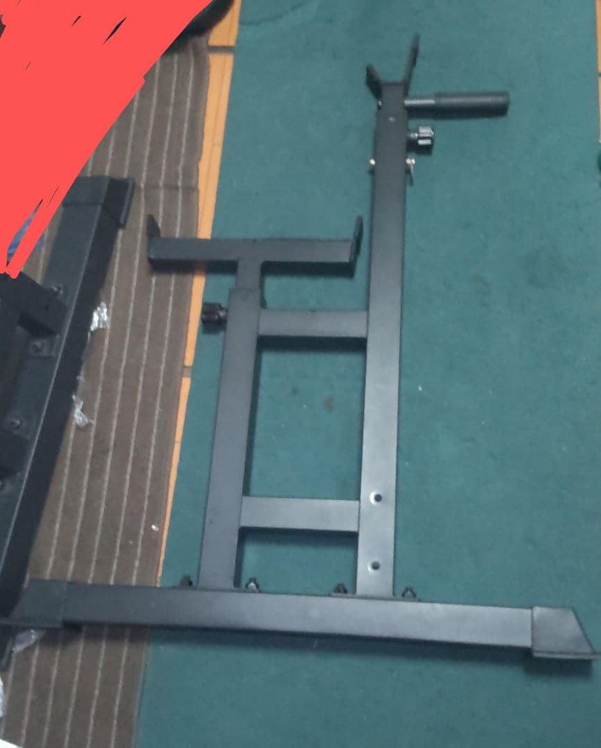 BARWING スクワット ベンチラック セーフティーバー付き