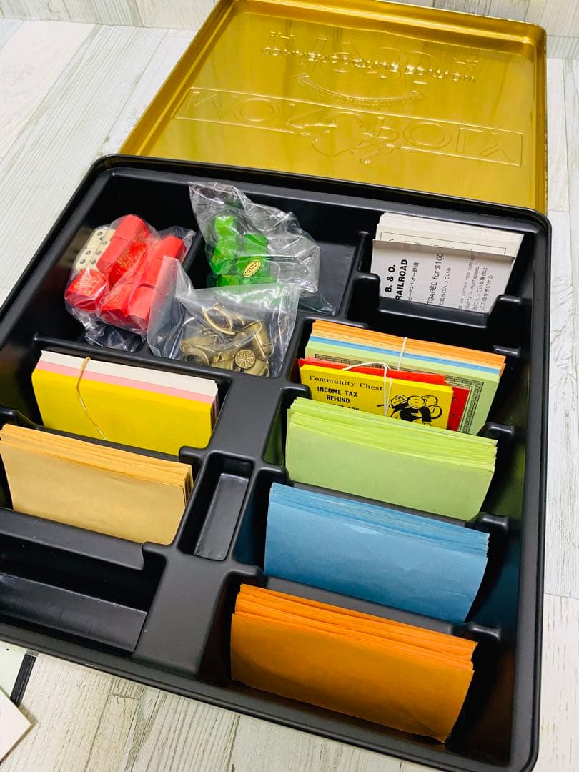 【希少】モノポリー　1935年 記念版　復刻版　限定版　缶入り コレクション