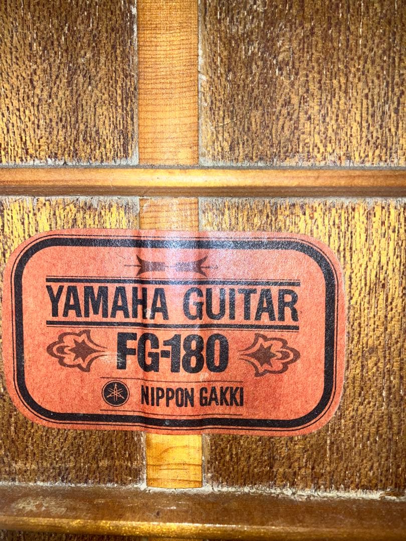 YAMAHA FG-180 赤ラベル