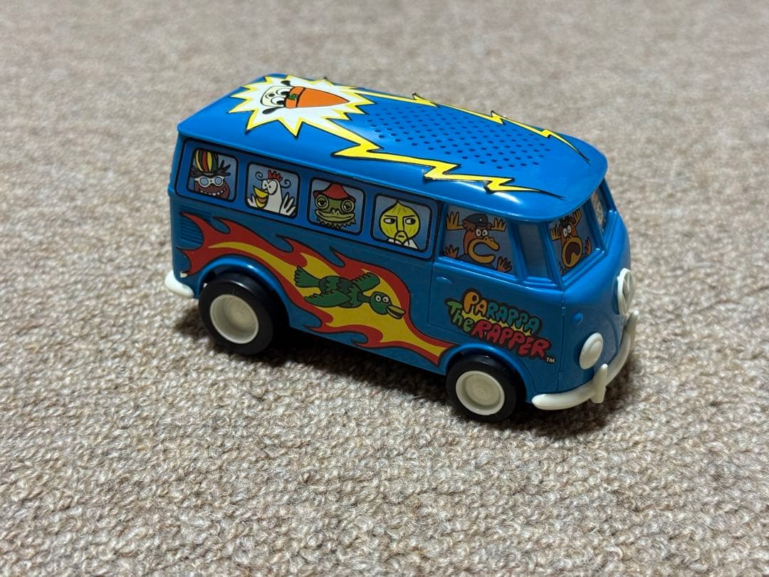 『パラッパラッパー』の「ヴァイナル・キラー」レコードプレーヤー