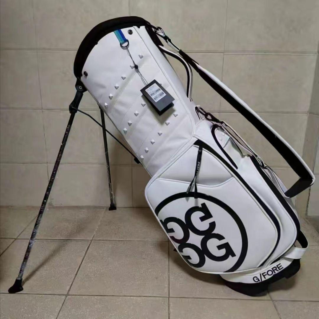 G/FORE ジーフォア　キャディーバッグ　ホワイト 大セール