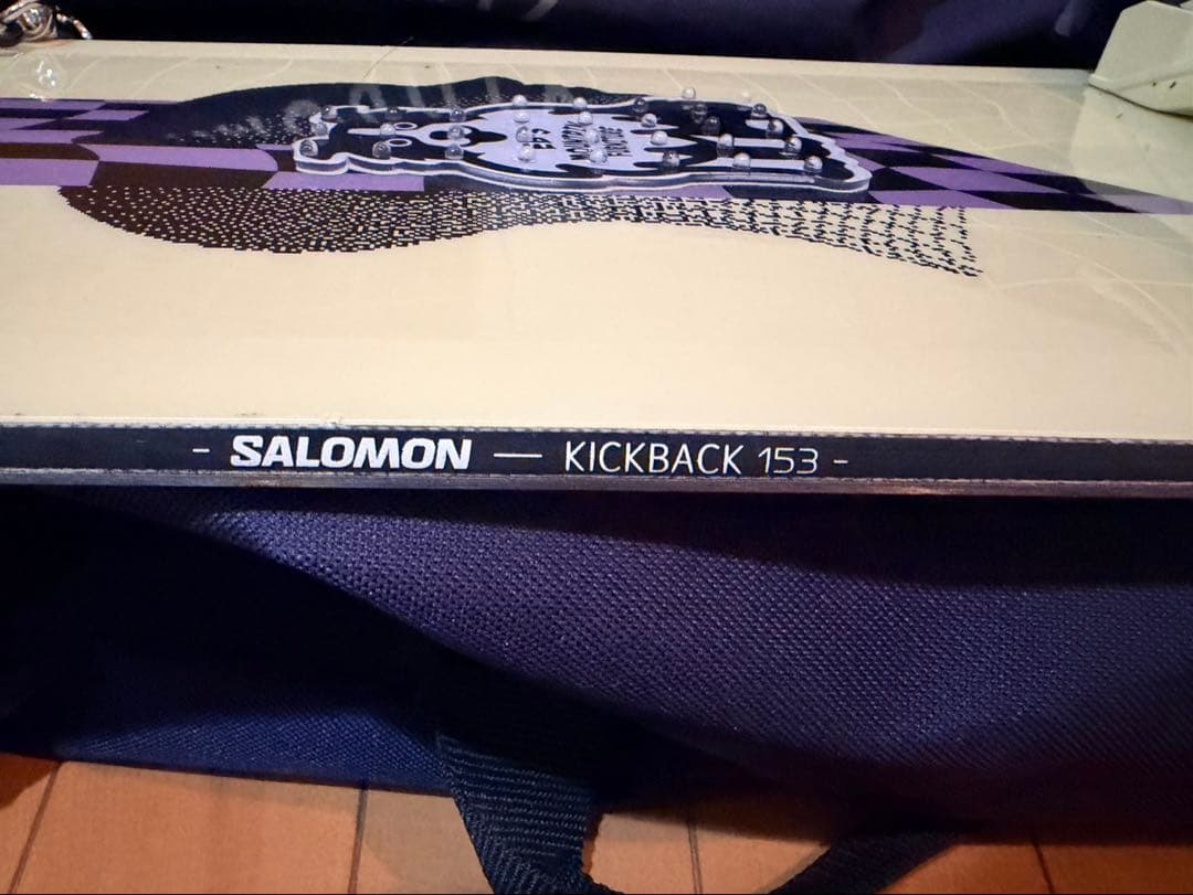 SALOMON スノーボード板 153cm ビンディング付