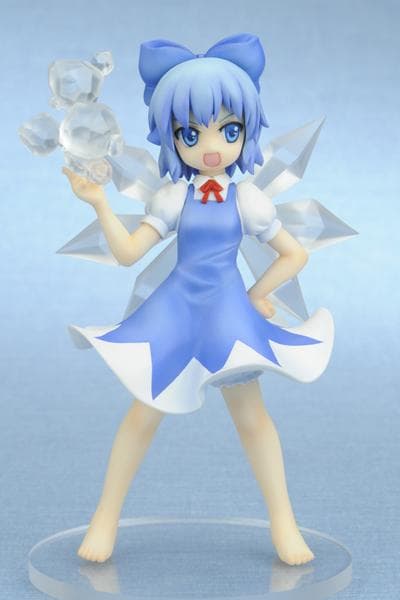 【新品】東方Project 氷の小さな妖精 チルノ(ノンスケールPVC製)