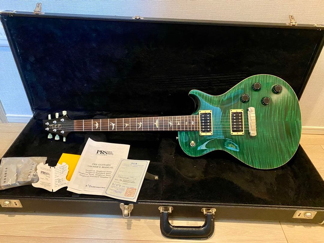 PRS SINGLECUT EMERALDGREEN 10TOP 2006年製