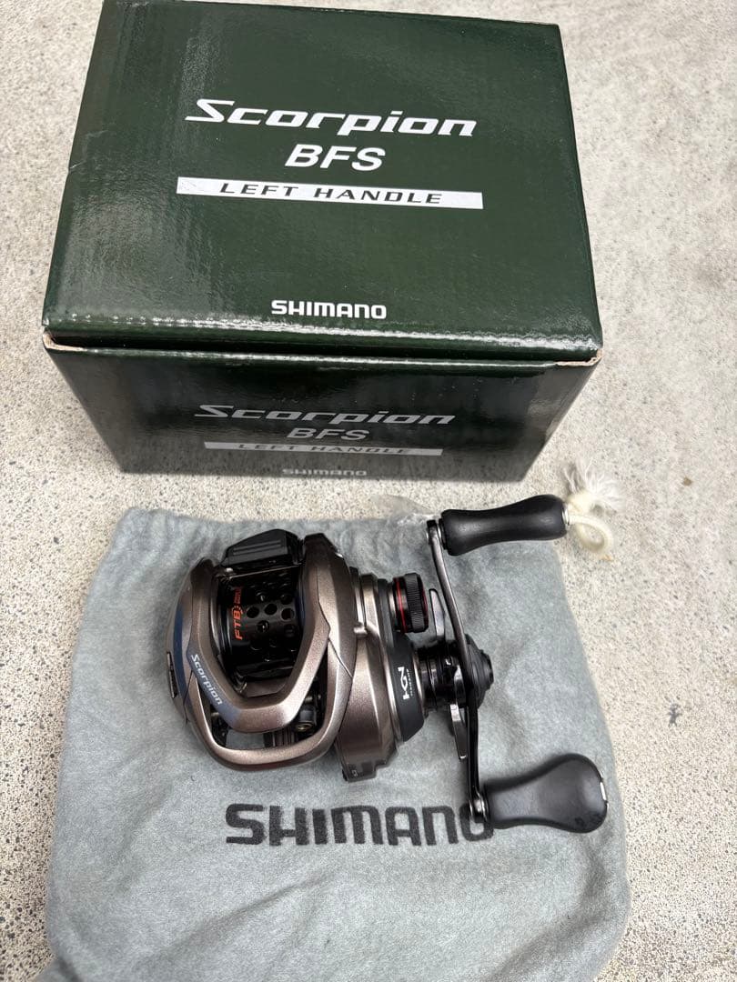 スコーピオン bfs シマノ　ベイトリール