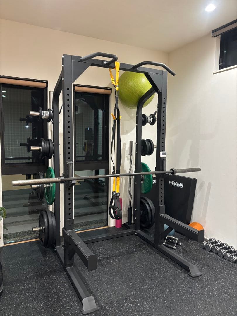 【K】ハーフラック　スクワットラック　バーベルラック