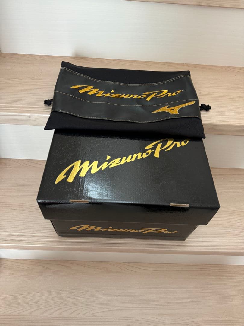 ★15日限定値下げ【ミズノプロ】一般軟式キャッチャーミット號 M-R型グラブ袋付