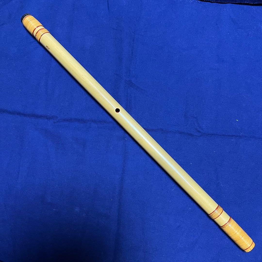 みさと笛 阿波踊り篠笛 喜月 6本調子 ドレミ調 天地籐巻