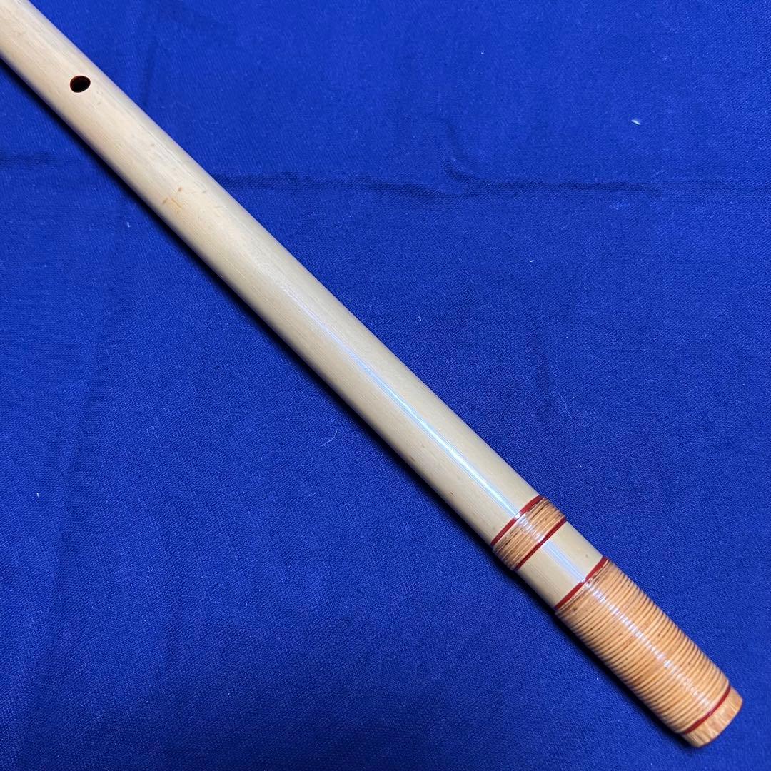 みさと笛 阿波踊り篠笛 喜月 6本調子 ドレミ調 天地籐巻