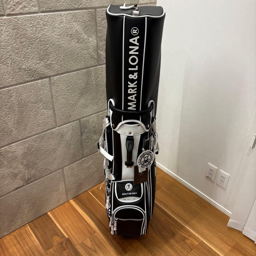 【新品】MARK & LONA GOLF キャディバッグ　ブラック　9型
