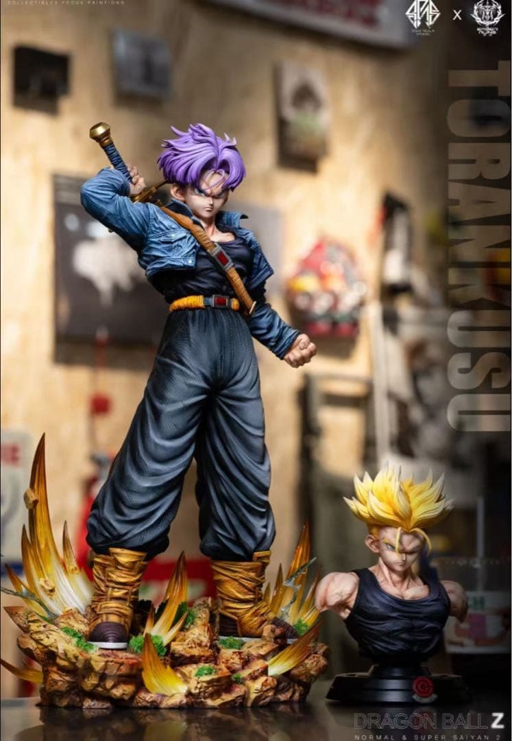 ドラゴンボール トランクス ガレキ ガレージキット スタチュー X③②