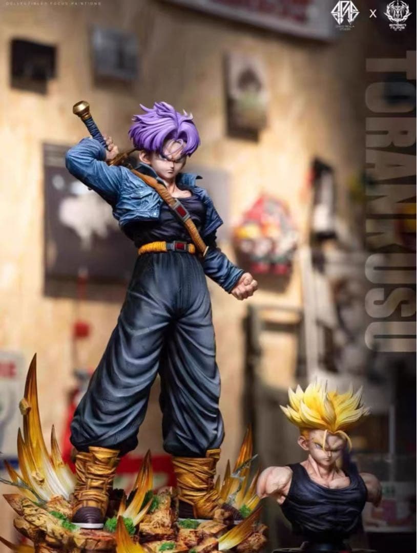 ドラゴンボール トランクス ガレキ ガレージキット スタチュー X③②