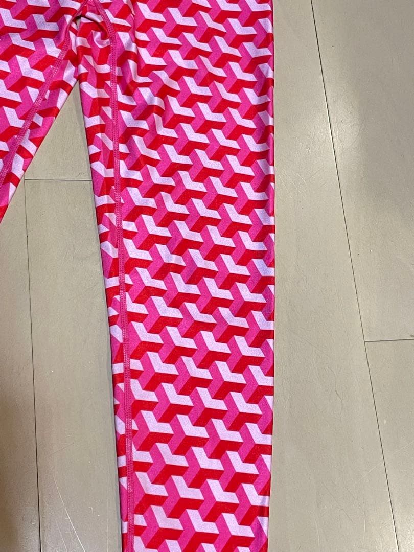 ジャザサイズレギンス ウエア ピンクパンツ S