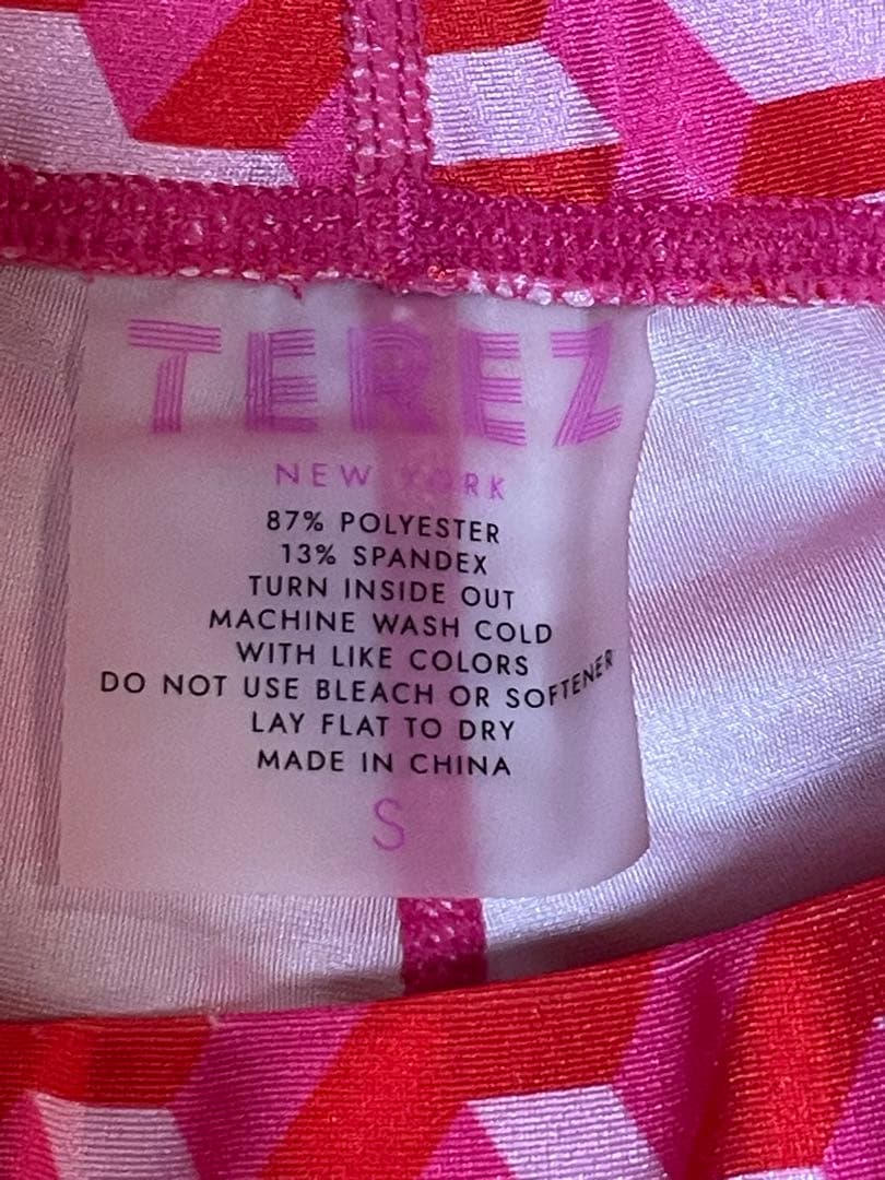 ジャザサイズレギンス ウエア ピンクパンツ S