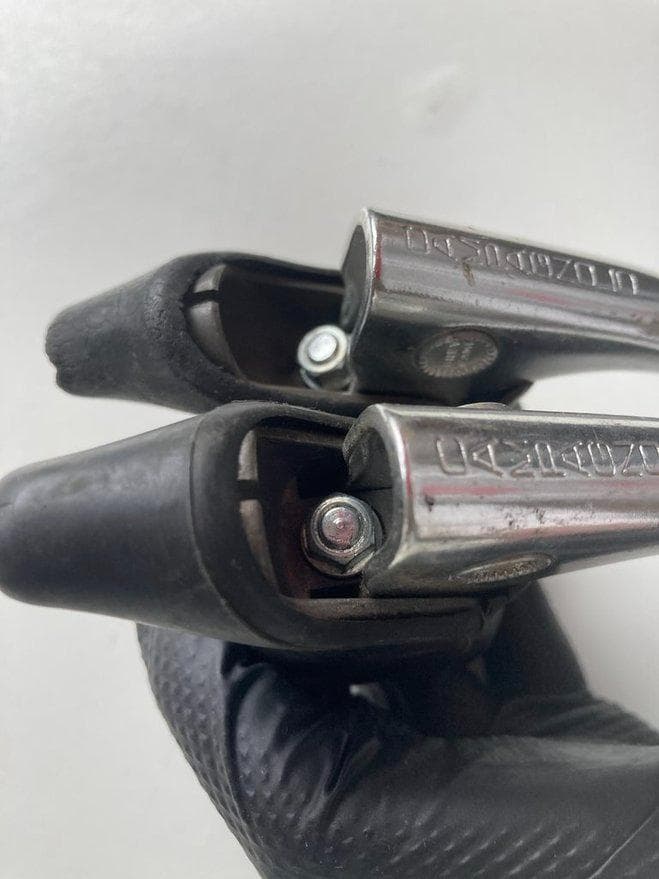 カンパニョーロ（レコード）ブレーキレバー　新品未使用（バッドは劣化）