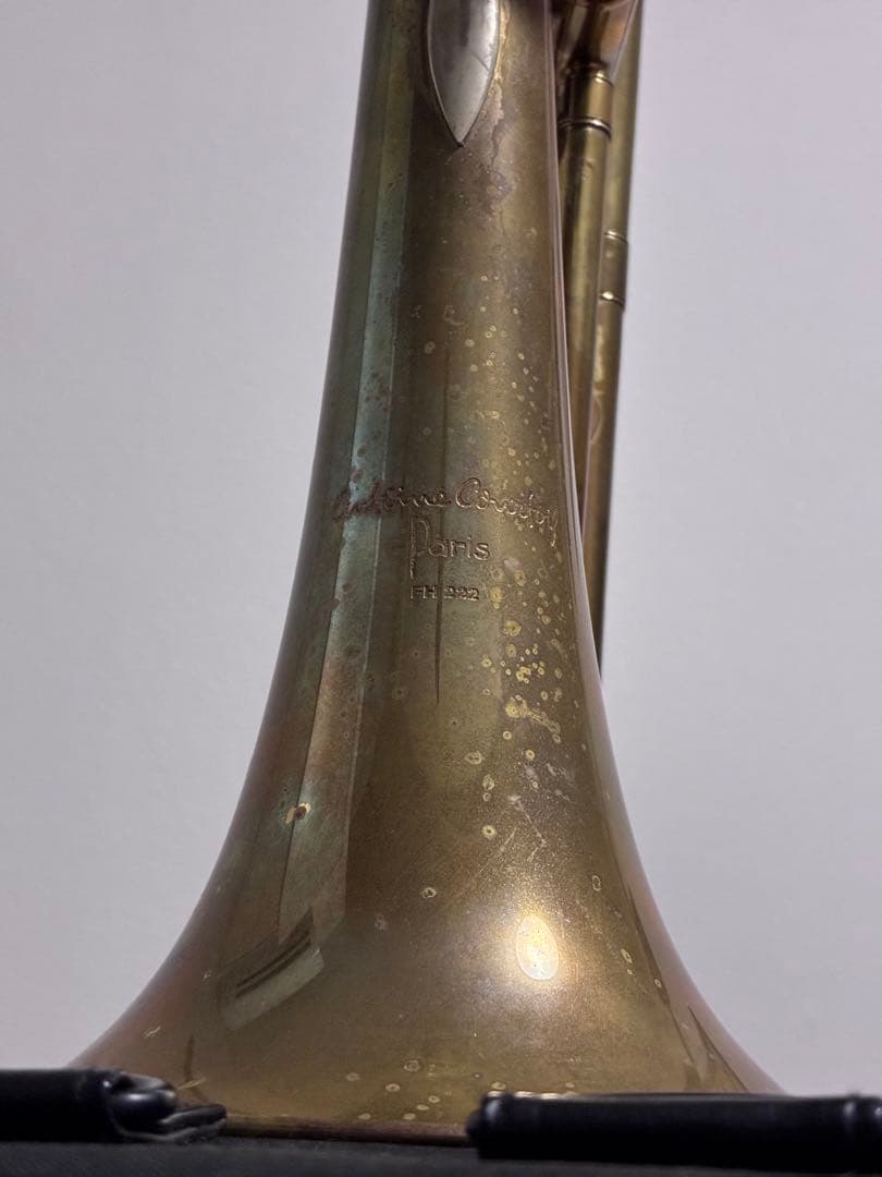 【希少品】A. Courtois Paris フリューゲルホルン ノーラッカー