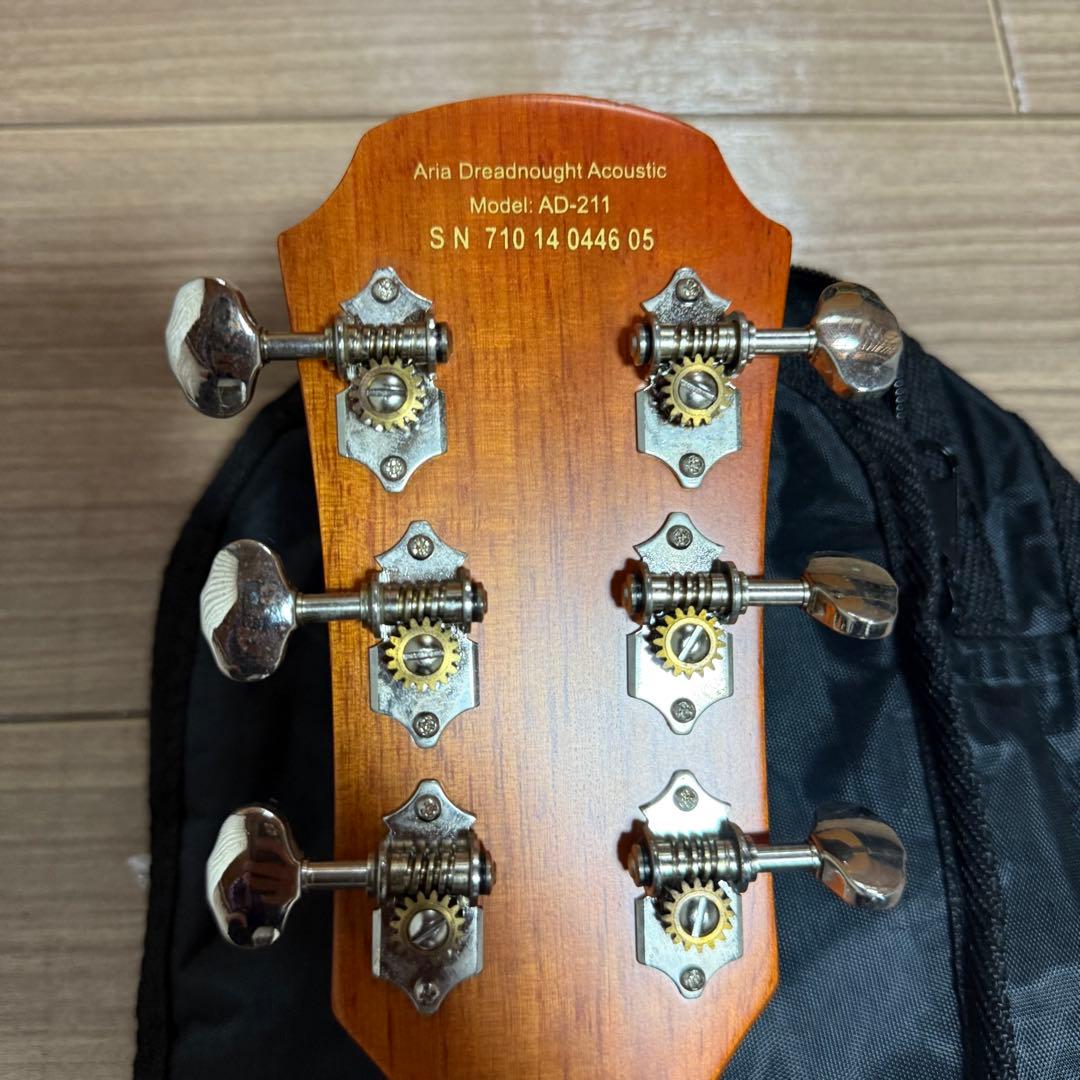 Aria Dreadnought AD-211 ギター 玄なし