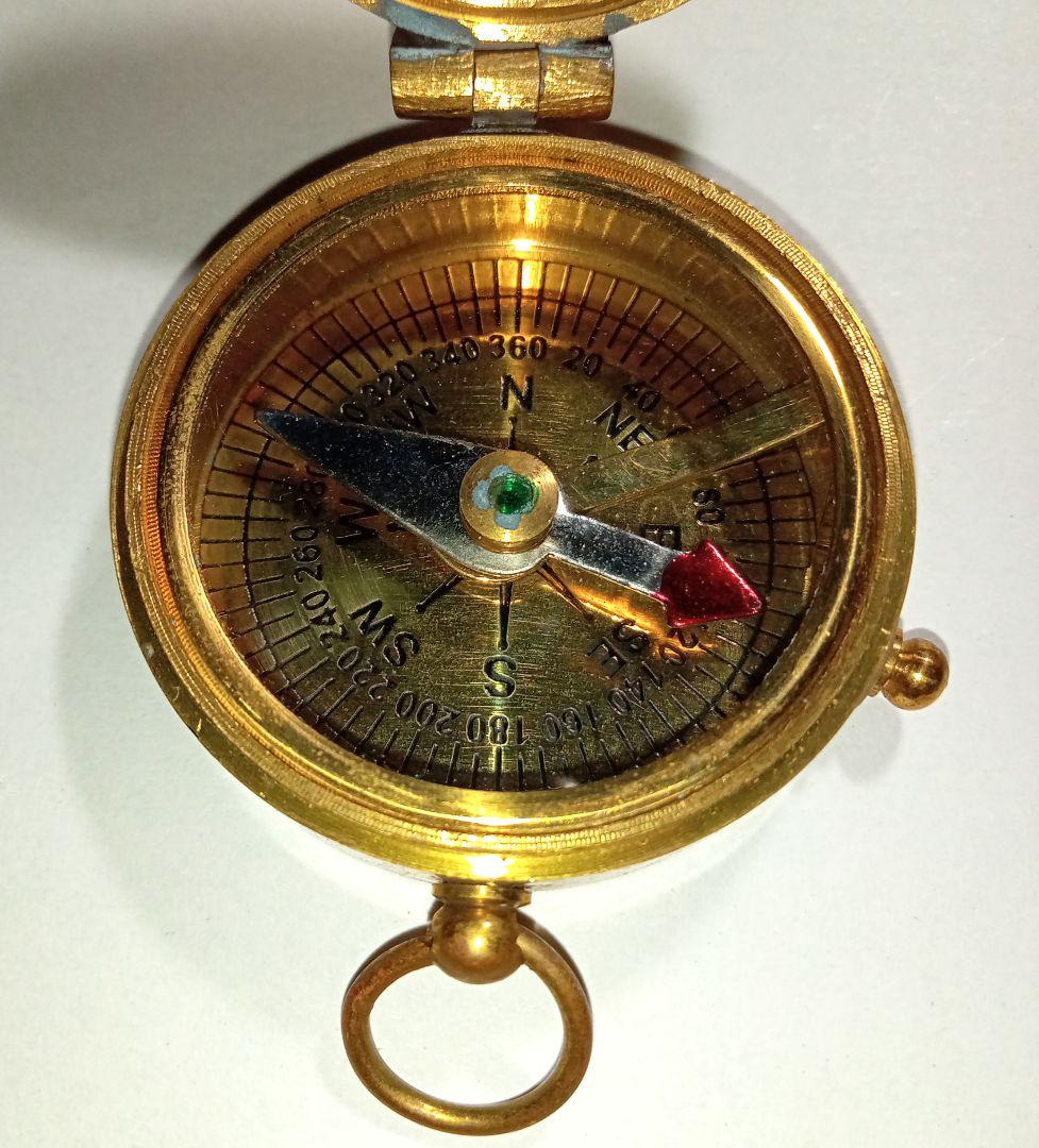 ROSS LONDON　コンパス　方位磁針　アンティーク　ケース付