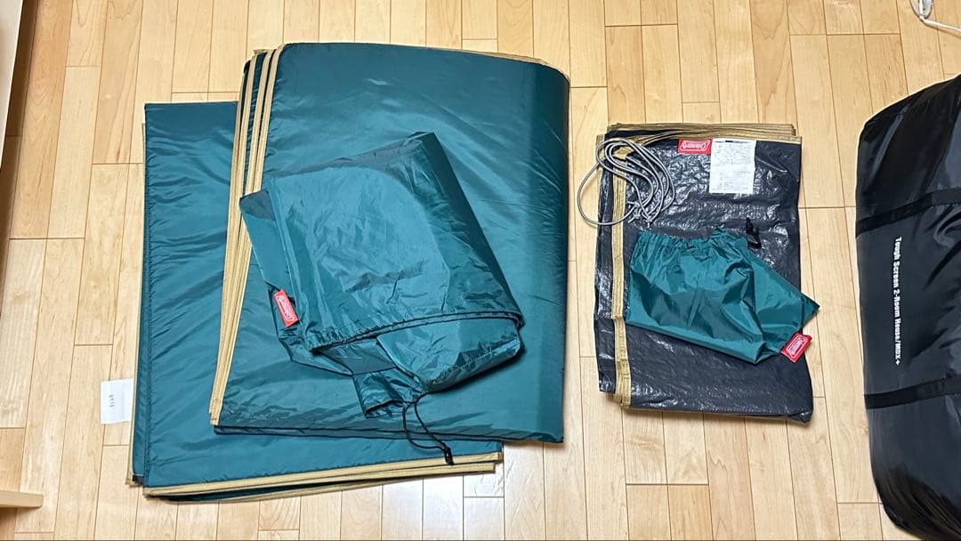 【美品】コールマン タフスクリーン2ルームハウス MDX+ テントシートセット付