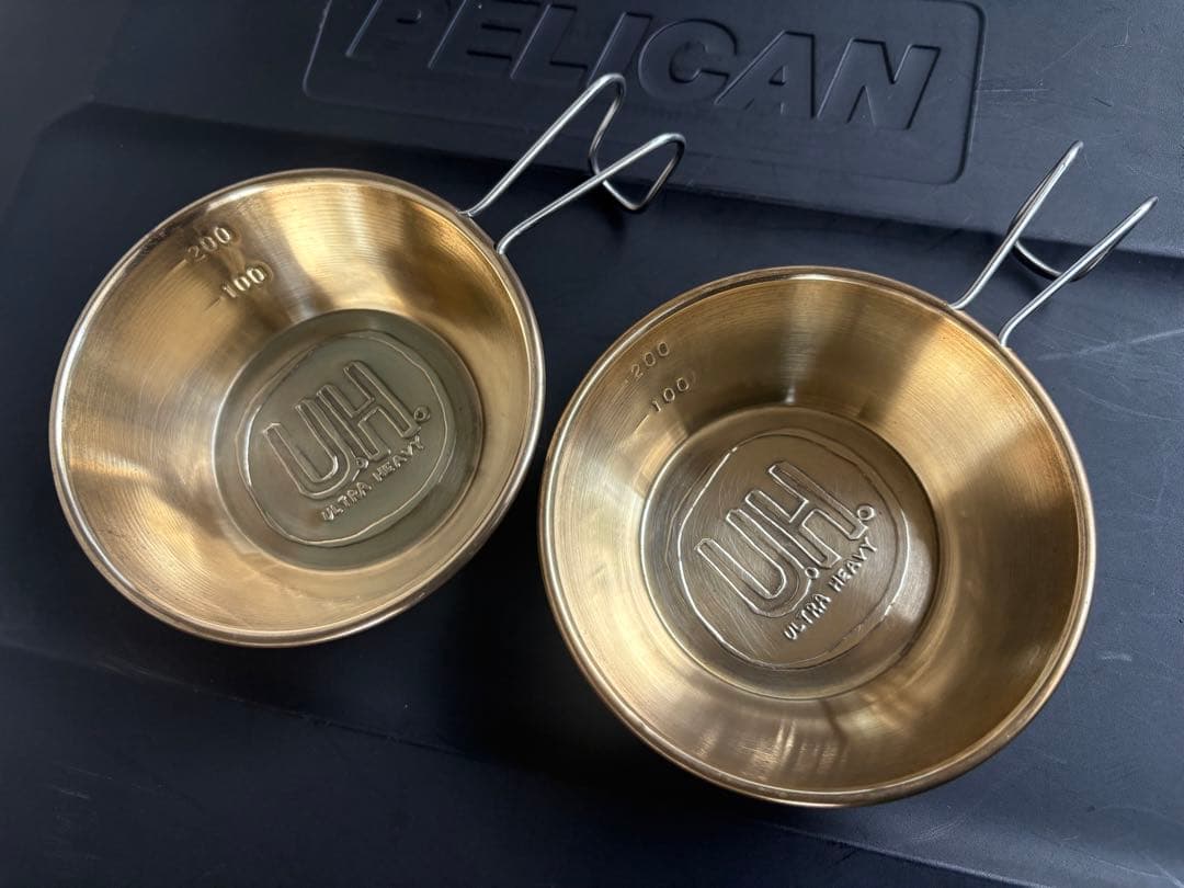 ultra heavy × Lue 真鍮シェラカップセット