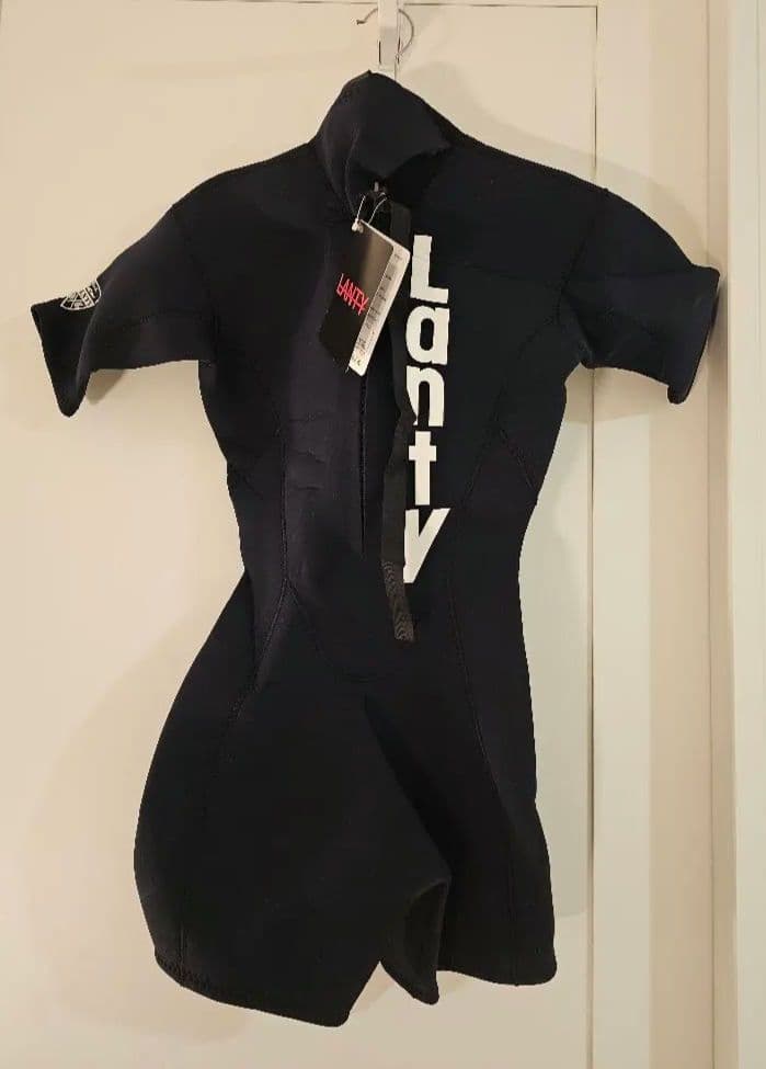 新品 Lanty ウェットスーツ ショートスプリング レディースS