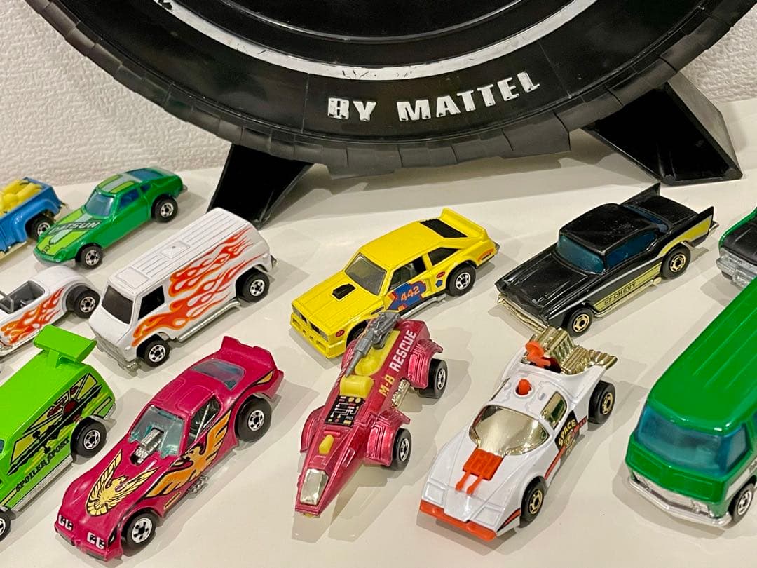 ホットウィール　SUPER RALLY CASE + 22台セット【ビンテージ】