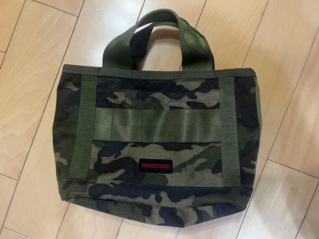 ブリーフィング サンデーバッグ カートバッグ　ポーチ　3点セット　グリーンカモ