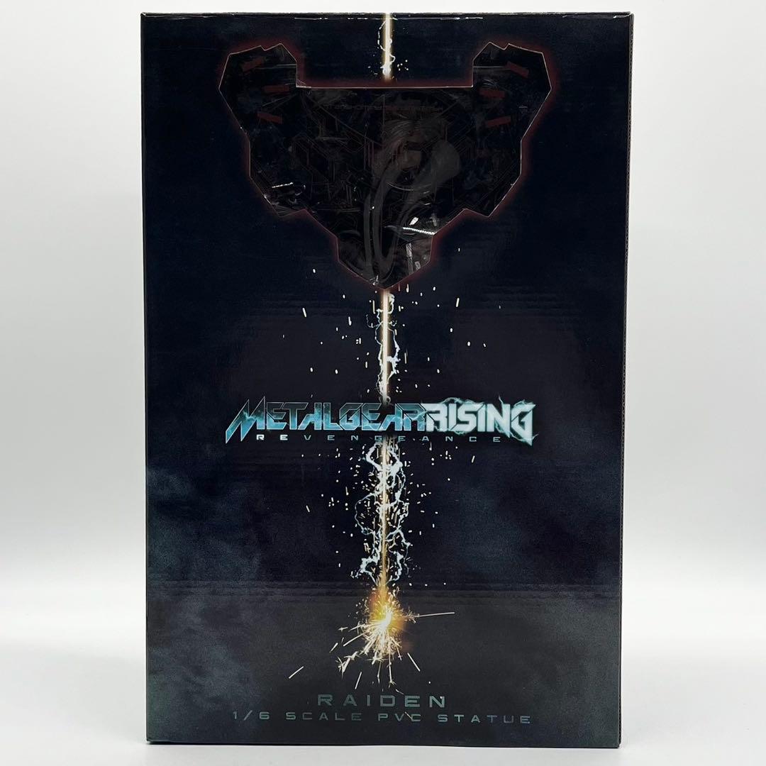 【訳あり品】Gecco 豆魚雷 雷電 スタチュー メタルギア ライジング 1/6