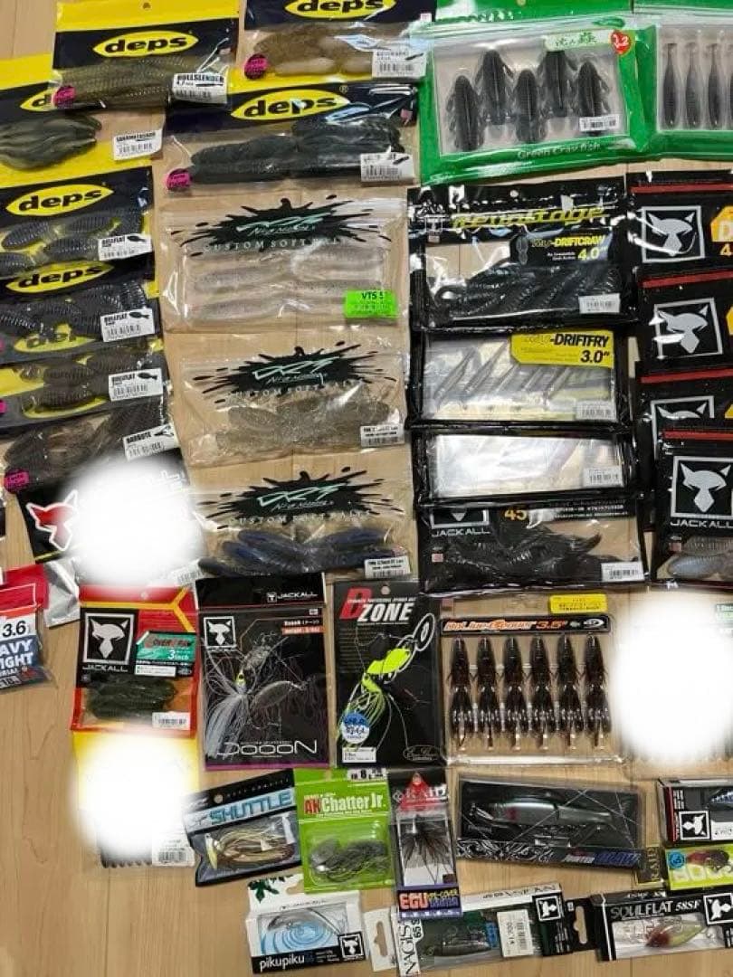 バス釣り　未使用ルアーセット