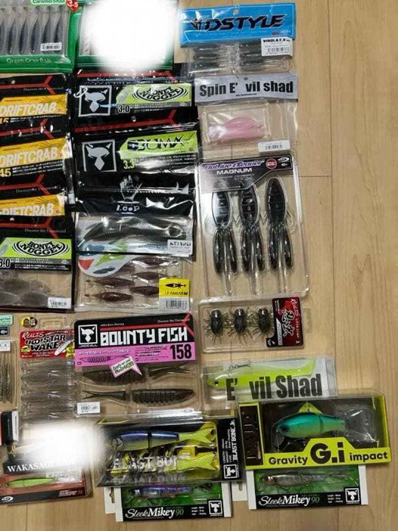 バス釣り　未使用ルアーセット