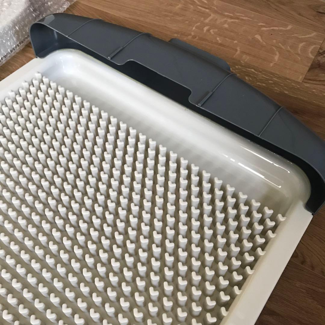 水で洗い流すトイレトレー